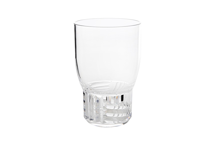 Bicchiere acqua Trama colore cristallo Kartell