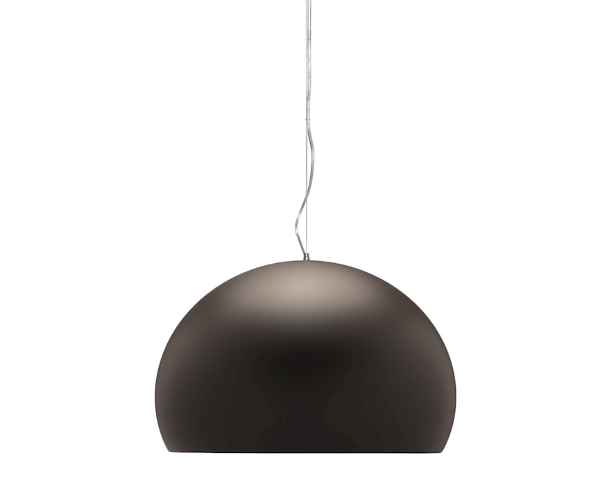 Lampada sospensione Fl/y marrone opaco Kartell