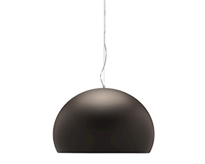 Suspension lamp Fl/y brown Kartell