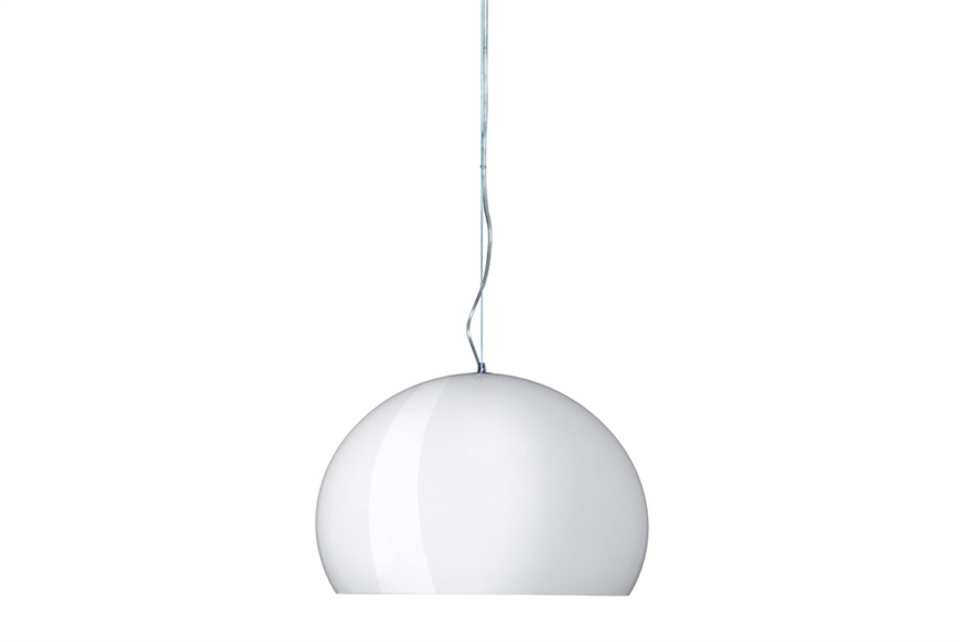 Lampada sospensione Small Fl/y bianco lucido Kartell