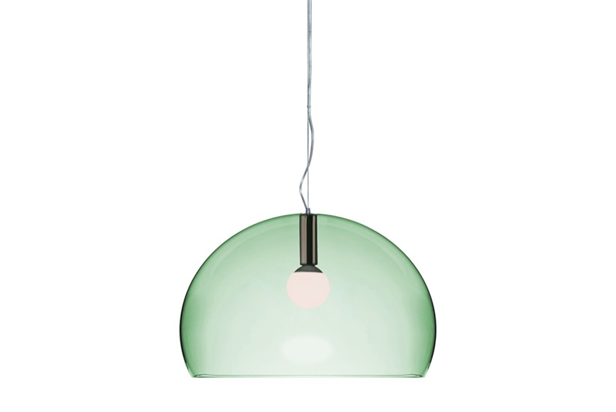 Lampada sospensione Big Fl/y verde salvia Kartell