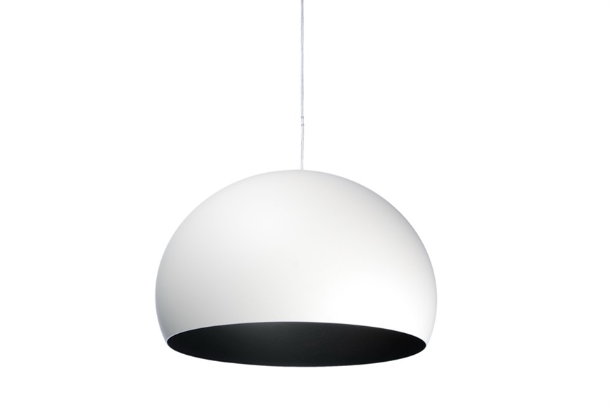 Suspension lamp Big Fl/y white Kartell
