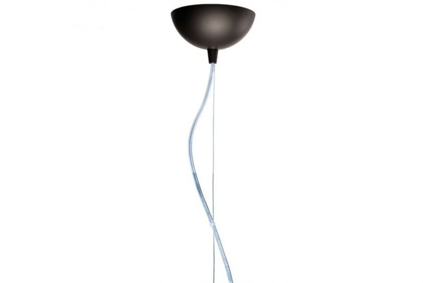 Lampada sospensione Big Fl/y marrone opaco Kartell