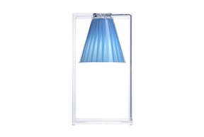 Lampada da tavolo Light Air azzurra Kartell
