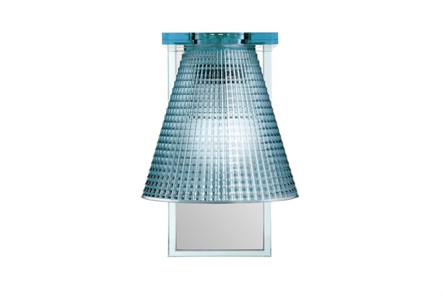 Lampada applique Light Air azzurra Kartell