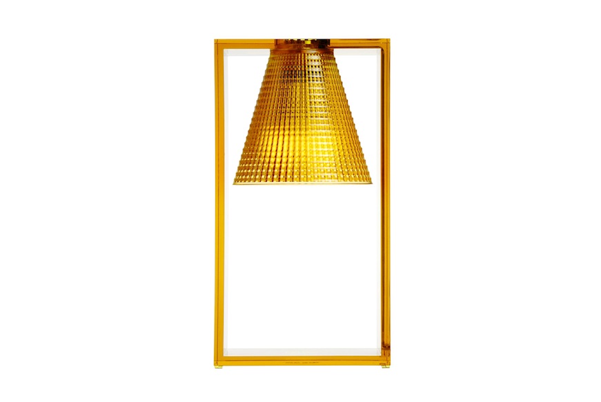 Table lamp Light Air amber Kartell