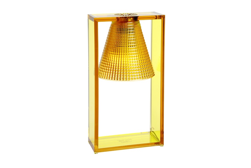 Table lamp Light Air amber Kartell