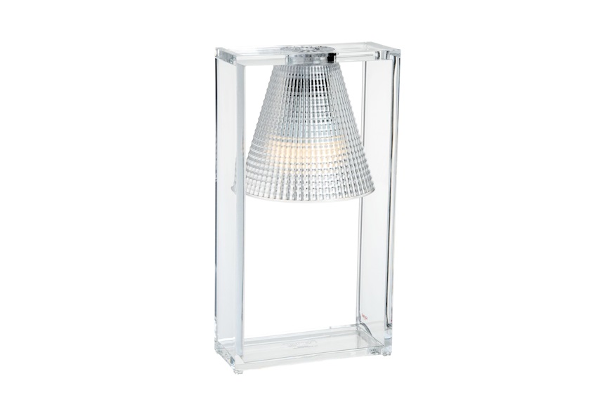 Table lamp Light Air transparent Kartell