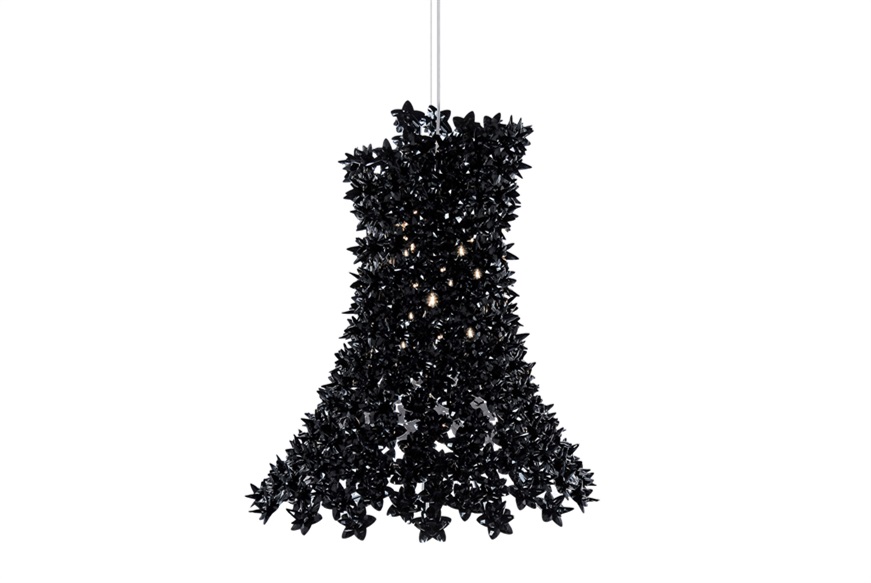 Suspension lamp Bloom black Kartell