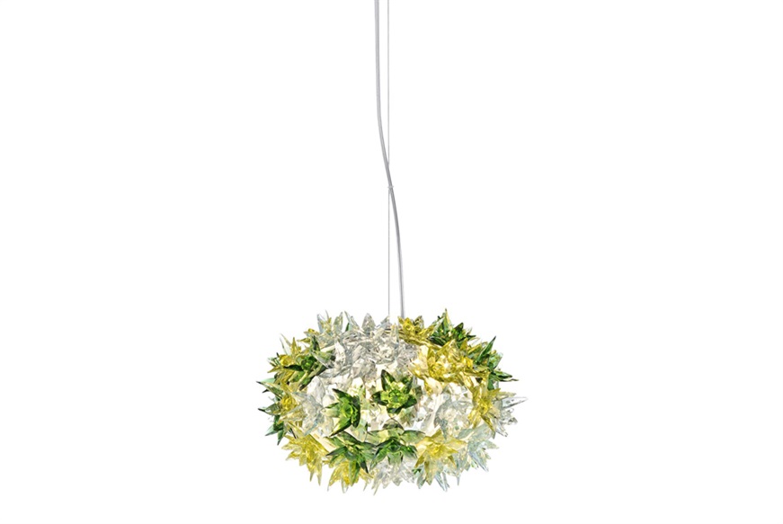 Suspension lamp Bloom mint green Kartell