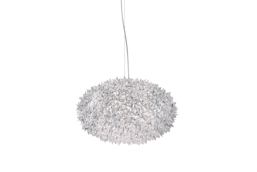 Suspension lamp Bloom transparent Kartell