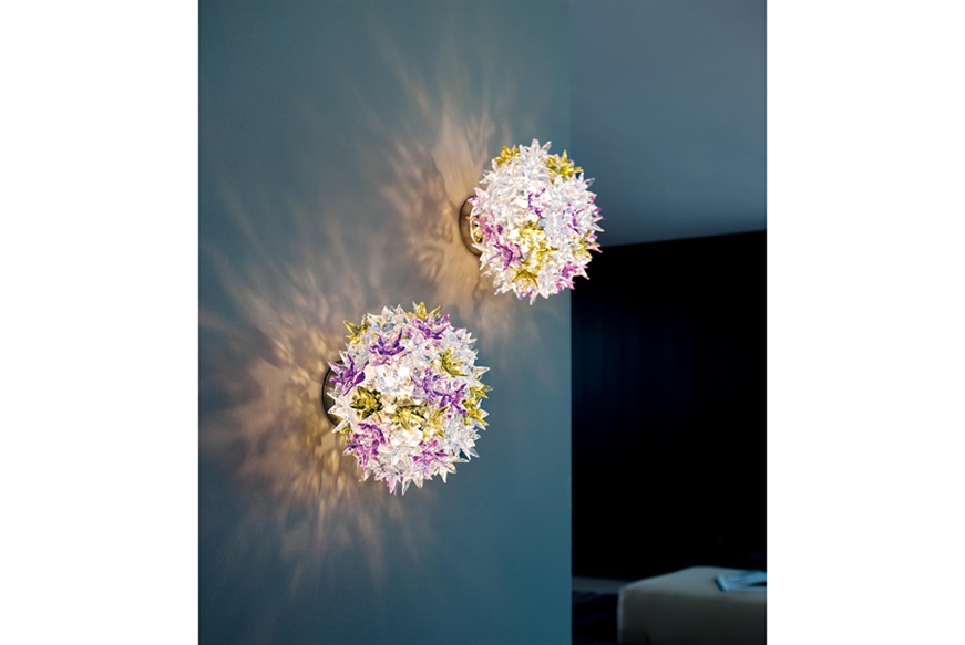 Lampada sospensione Bloom bianca Kartell