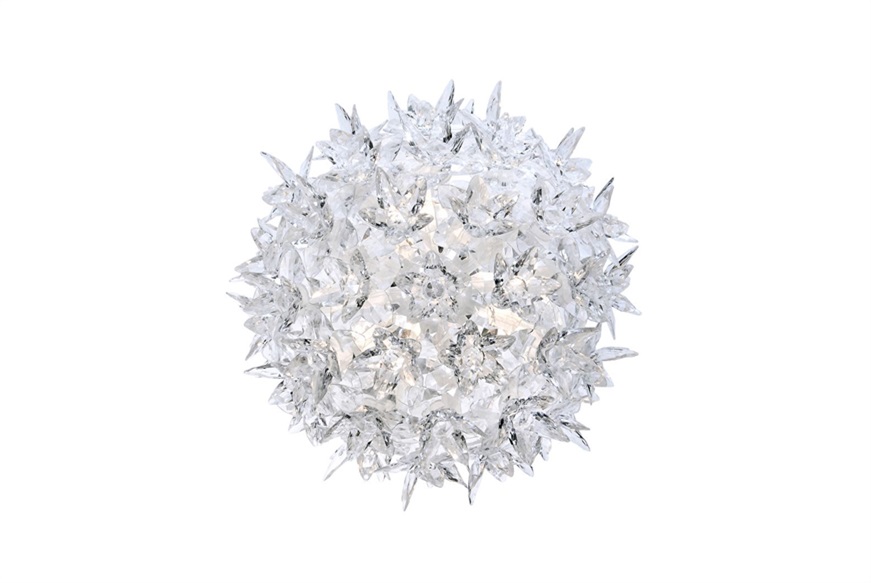 Suspension lamp Bloom transparent Kartell