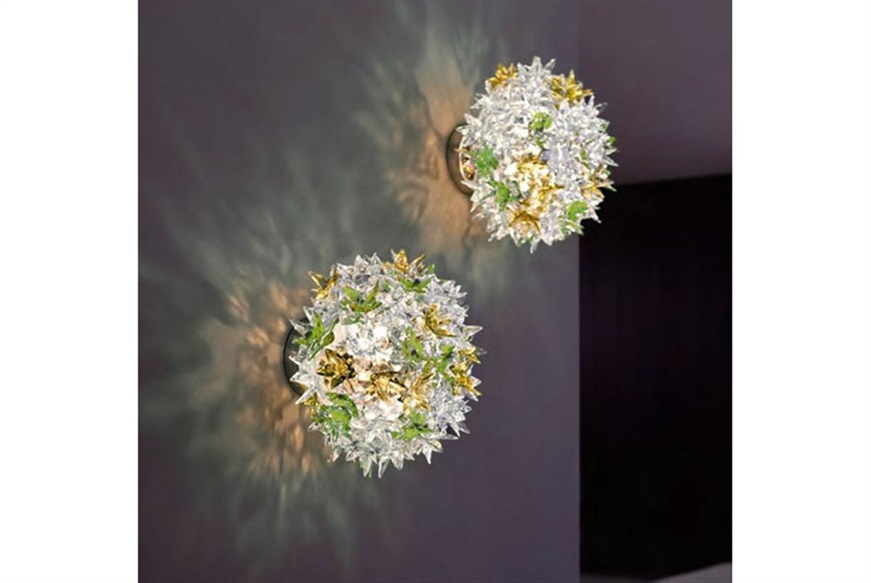 Suspension lamp Bloom mint green Kartell