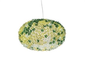 Lampada sospensione Bloom menta Kartell