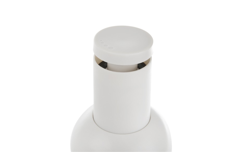 Salt and pepper mills Gravity white Pusher