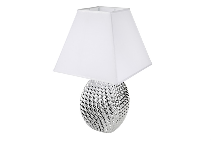 Lamp Twist bilaminated Silver Selezione Zanolli