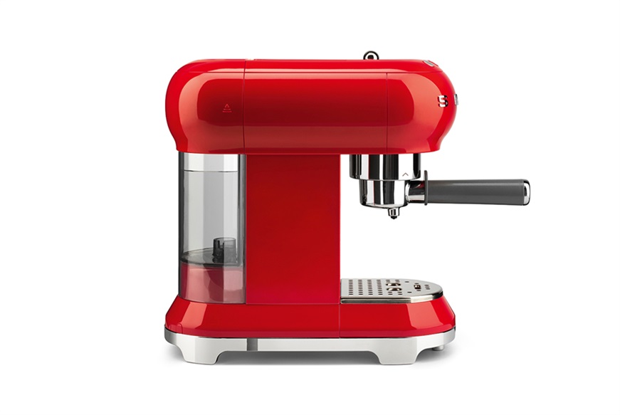 Espresso coffee machine red Smeg