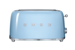 Tostapane 4 fette TSF02 azzurro Smeg