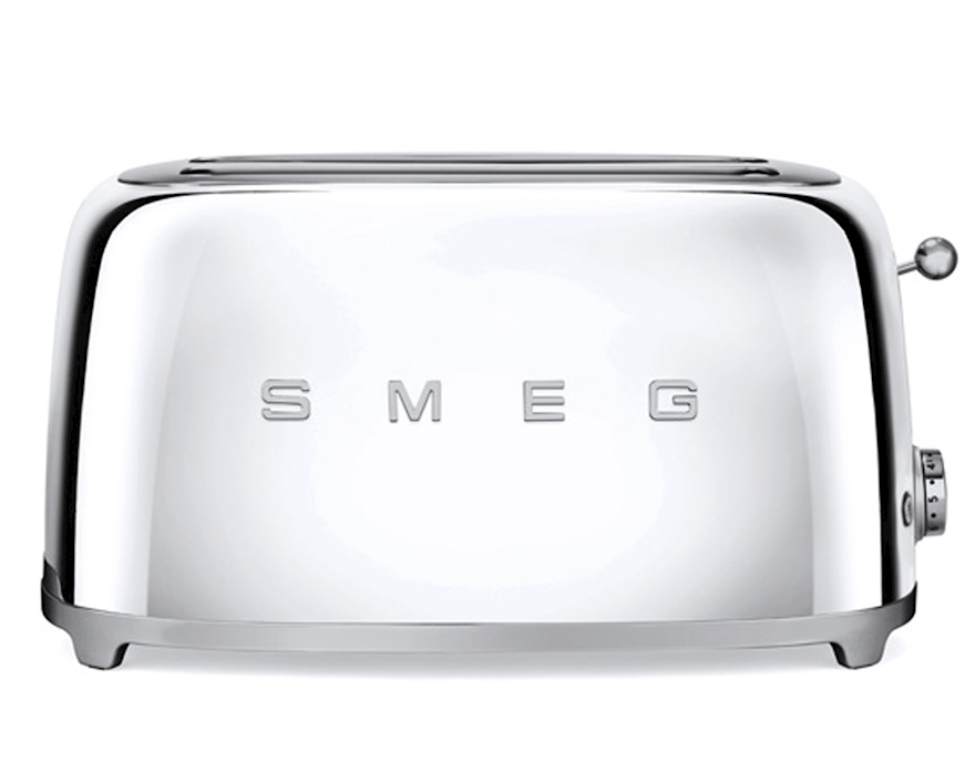Toaster 4 slices Steel Smeg