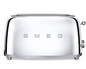 Toaster 4 slices Steel Smeg