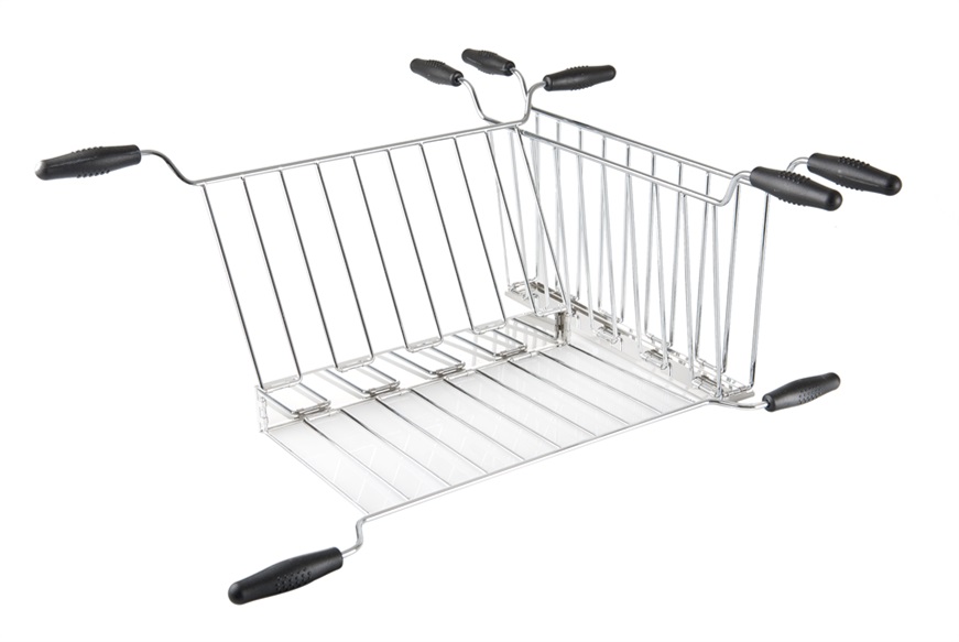 Sandwich rack set for toaster 4 slices Smeg