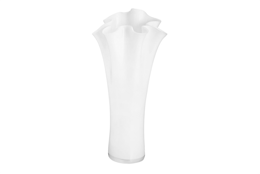 Vase Wave white Onlylux