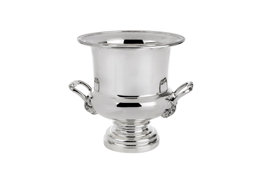 Ice bucket silver round Selezione Zanolli