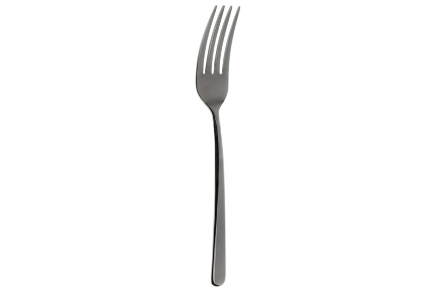 Table fork Linear Black steel Sambonet