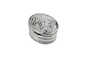 Box silver 73 grammi Great Britain 1906 Selezione Zanolli