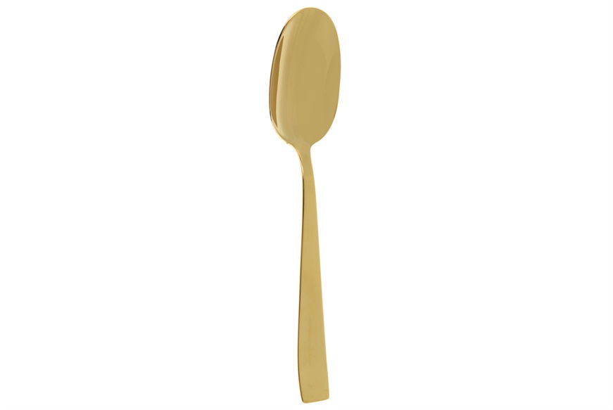 Table spoon Flat Gold steel Sambonet