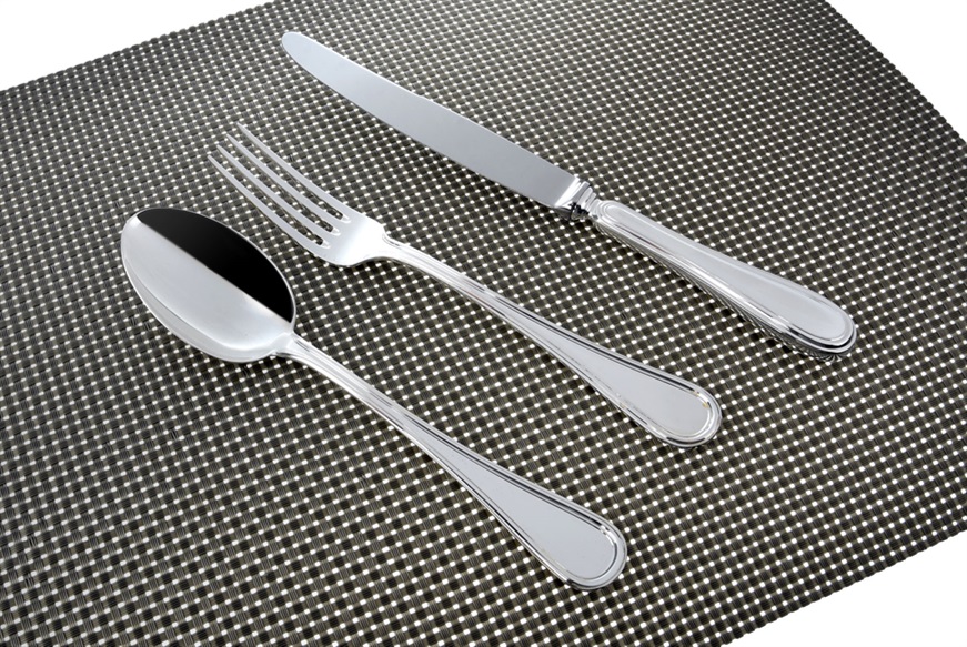 Cutlery set silver 3 pieces in English style Selezione Zanolli