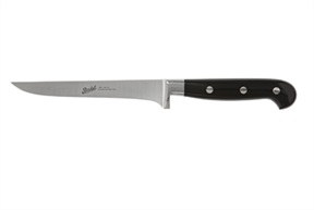 Coltello disosso Elegance acciaio con manico nero Berkel