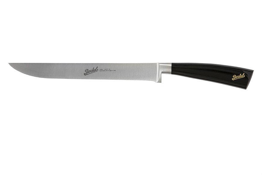 Roast beef knife Elegance steel with black handle Berkel