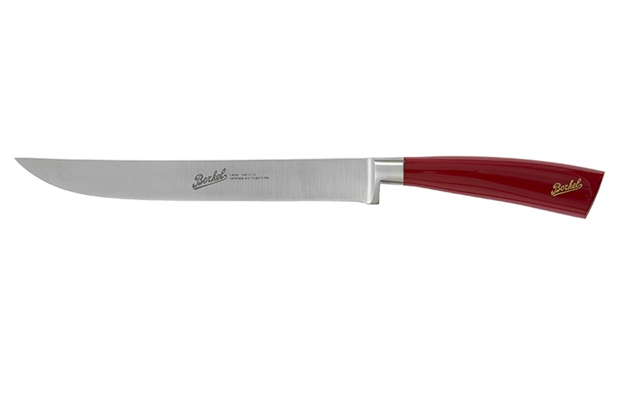 Roast beef knife Elegance steel with red handle Berkel
