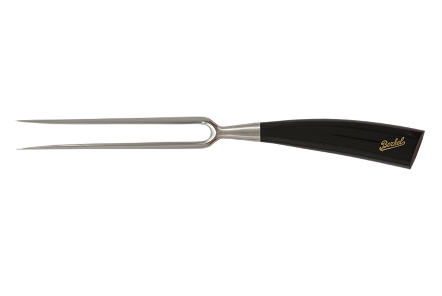 Carving fork Elegance steel with black handle Berkel