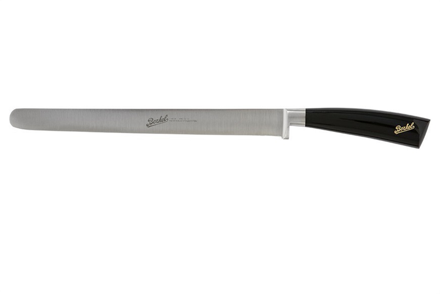 Coltello salato Elegance acciaio con manico nero Berkel