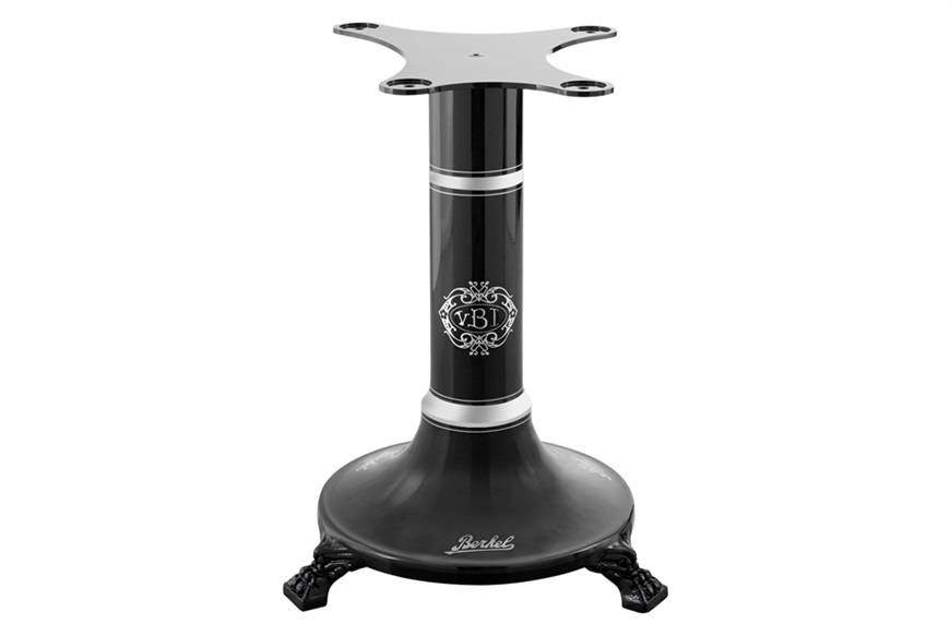 Pedestal steel black and silver Berkel