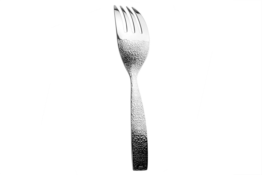 Serving fork Dressed steel Alessi