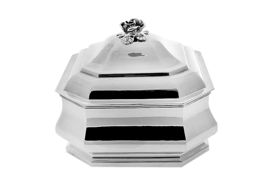 Box silver octagonal Selezione Zanolli