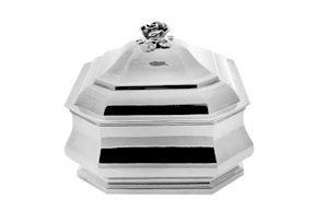 Box silver octagonal Selezione Zanolli
