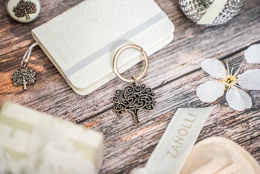 Keychain Tree of Life Number 25 Selezione Zanolli