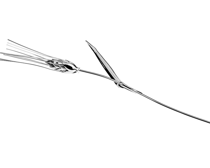 Bomboniera Spiga argento Selezione Zanolli