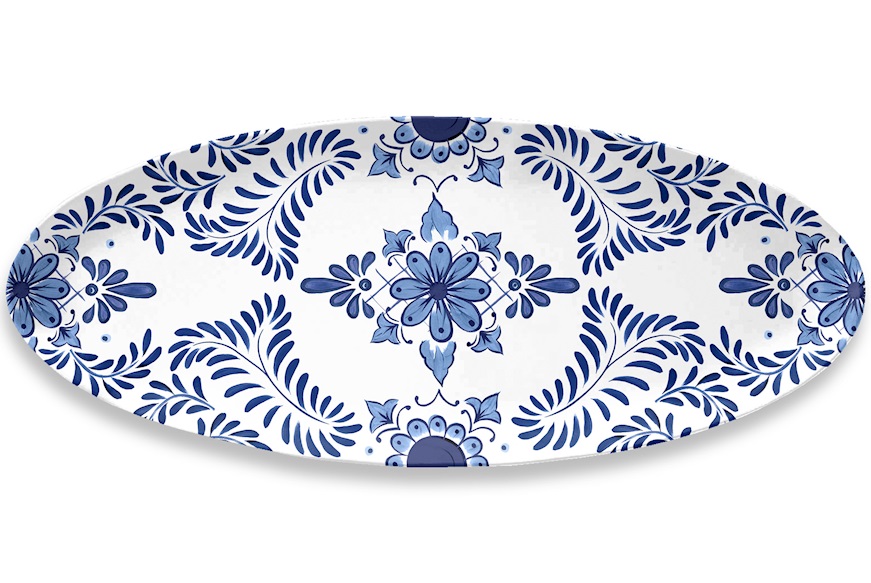 Oval tray Santorini Emporio Zani