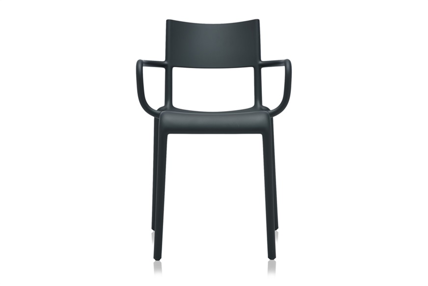 Set of Chairs Generic A Black 2 pieces Kartell
