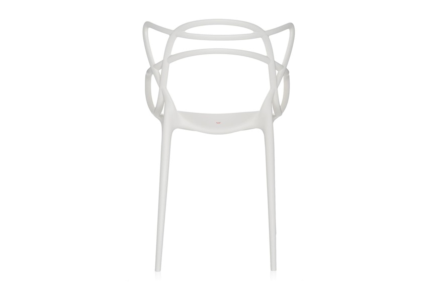 Set of Chairs Masters White 2 pieces Kartell