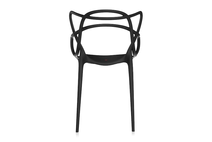 Set of Chairs Masters Black 4 pieces Kartell