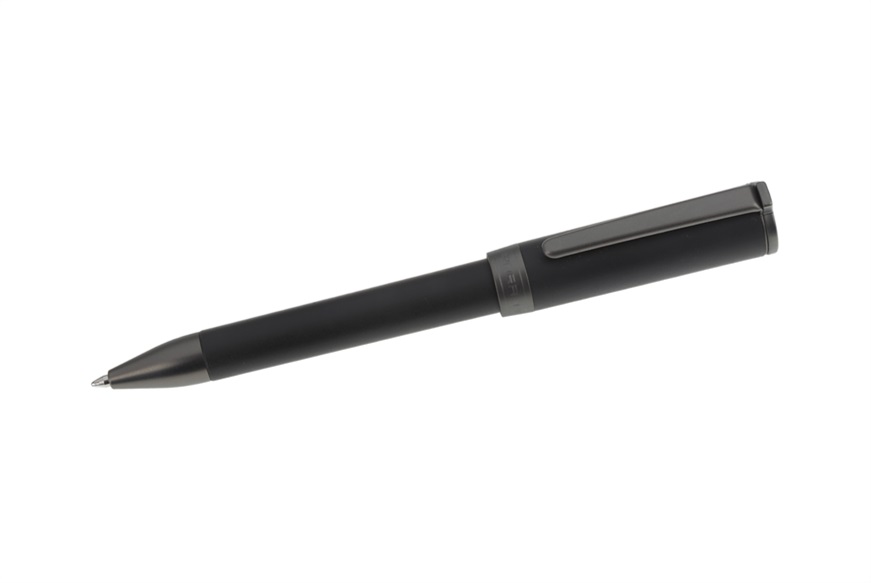 Ballpoint pen Tu Resin black and ruthenium Aurora