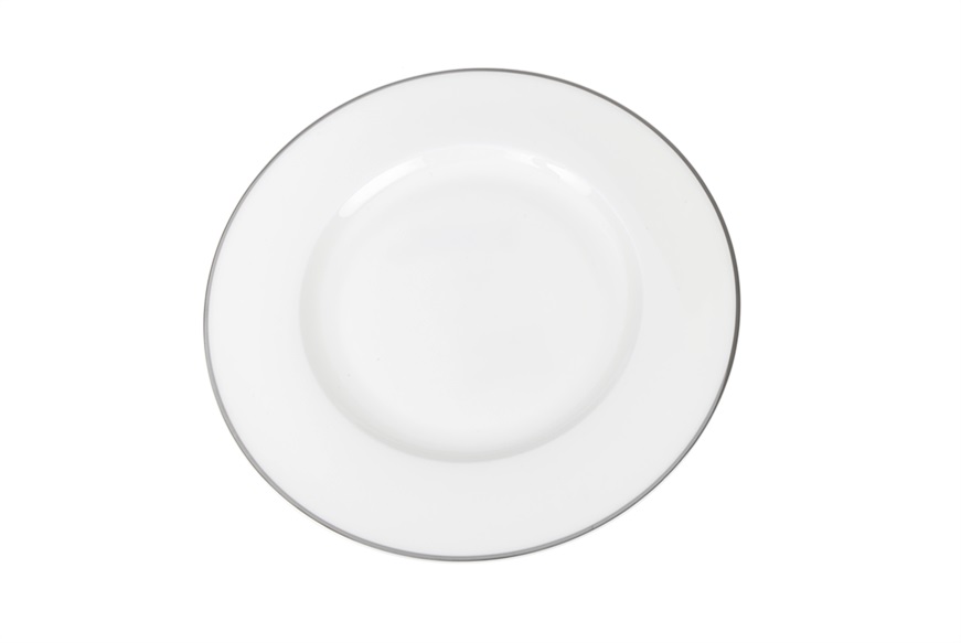 Dessert plate Brillance porcelain Ligne D'Argent Rosenthal