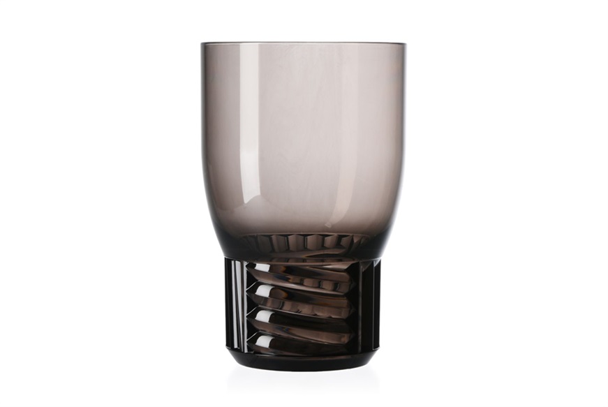 Bicchiere vino Trama colore fumè Kartell